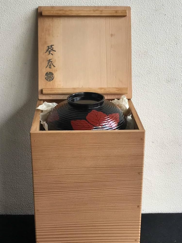 塗師 葵春(北村葵春)造　懐石皆具一式　美品　共箱　茶道具　懐石道具　送料込 Amazon.co.jp: 塗師 北村葵春 黒地 糸きり真塗 蒔絵 利休形 木